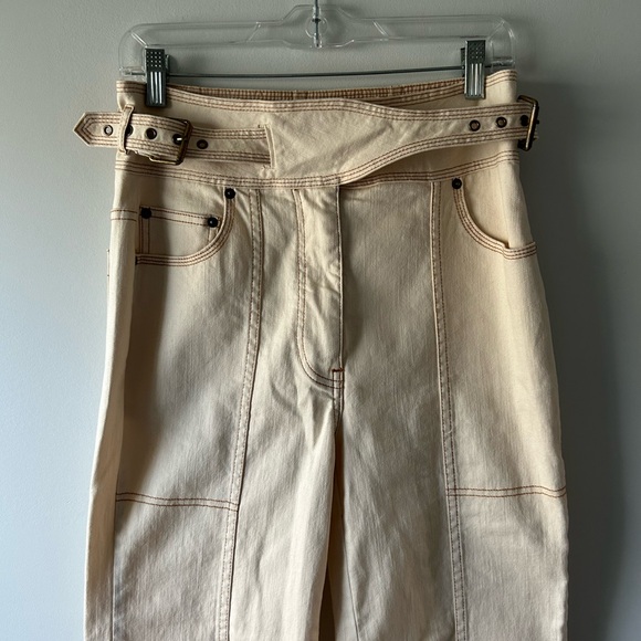 Ulla Johnson beige wide leg pants - Picture 2 of 6